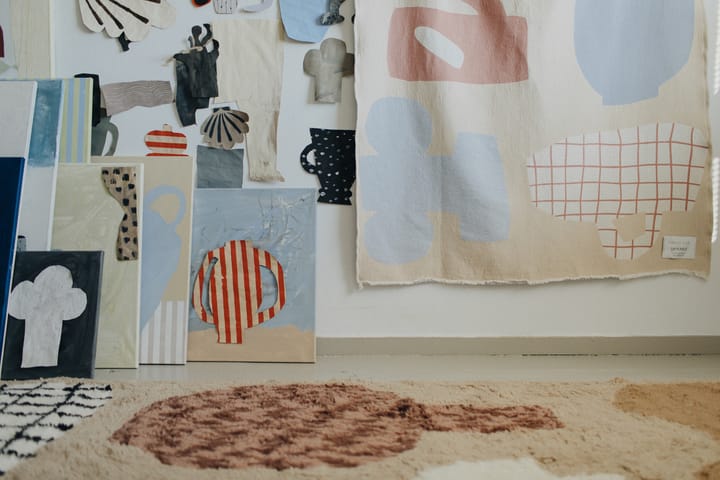 Manta de algodón Picnic 130x220 cm, Beige Layered