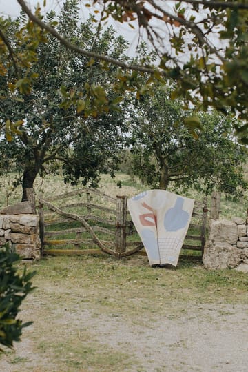 Manta de algodón Picnic 130x220 cm - Beige - Layered