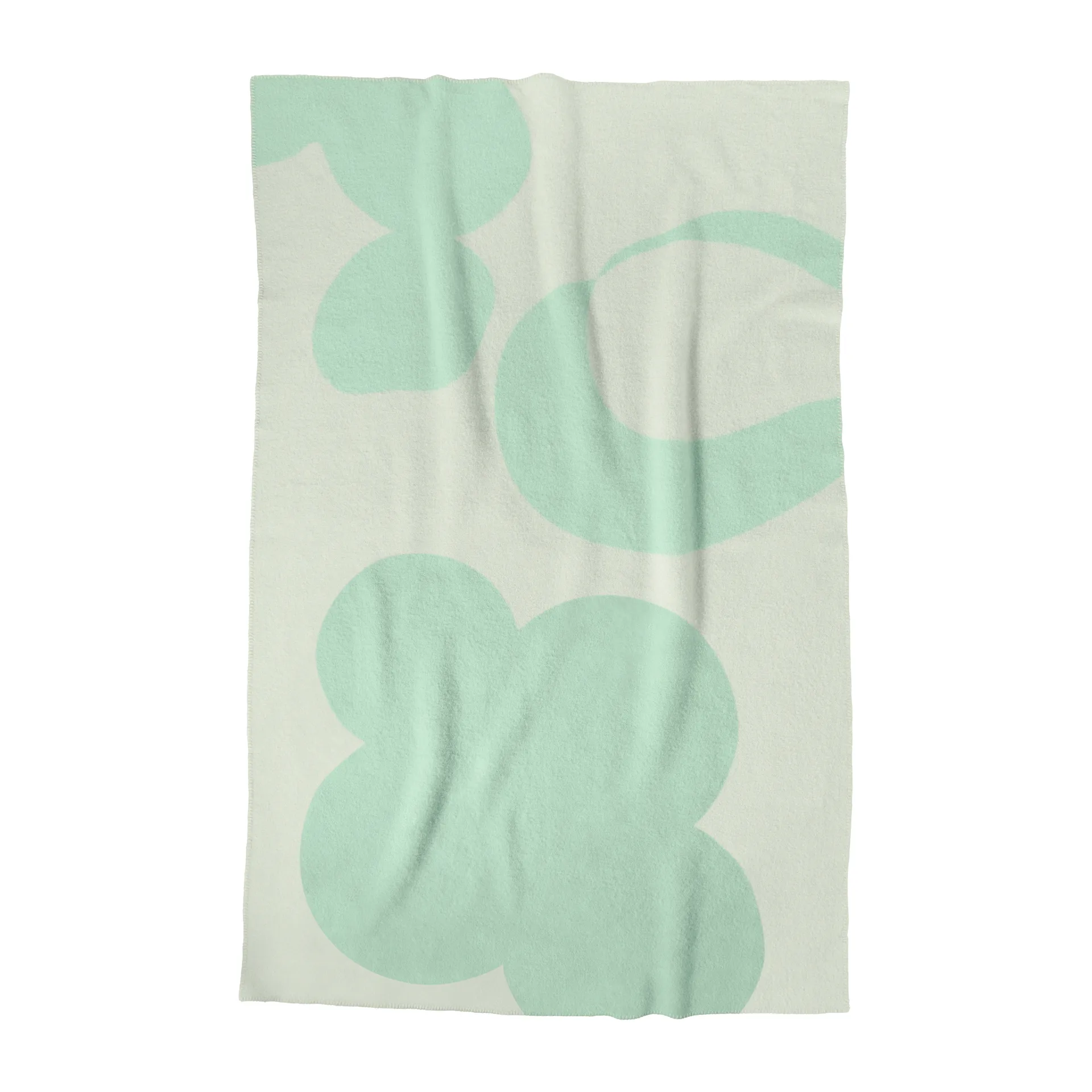 Manta de lana Anemone 130x200 cm, Green Layered