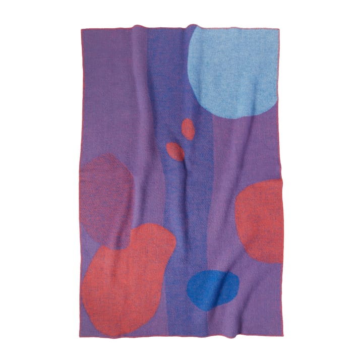 Manta de lana Secret garden 130x200 cm - Purple - Layered
