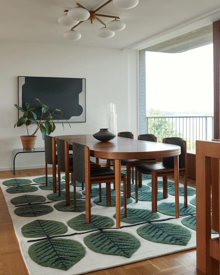 Stig Lindberg alfombra de lana Berså - Birch Green, 300x400 cm - Layered
