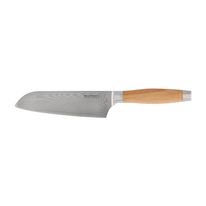 Cuchillo santoku con mango de madera de olivo Le Creuset - 18 cm - Le Creuset