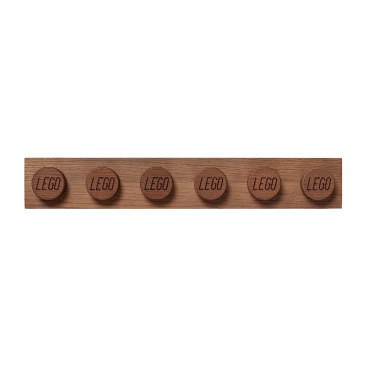 Estante LEGO madera, Roble teñido oscuro Lego