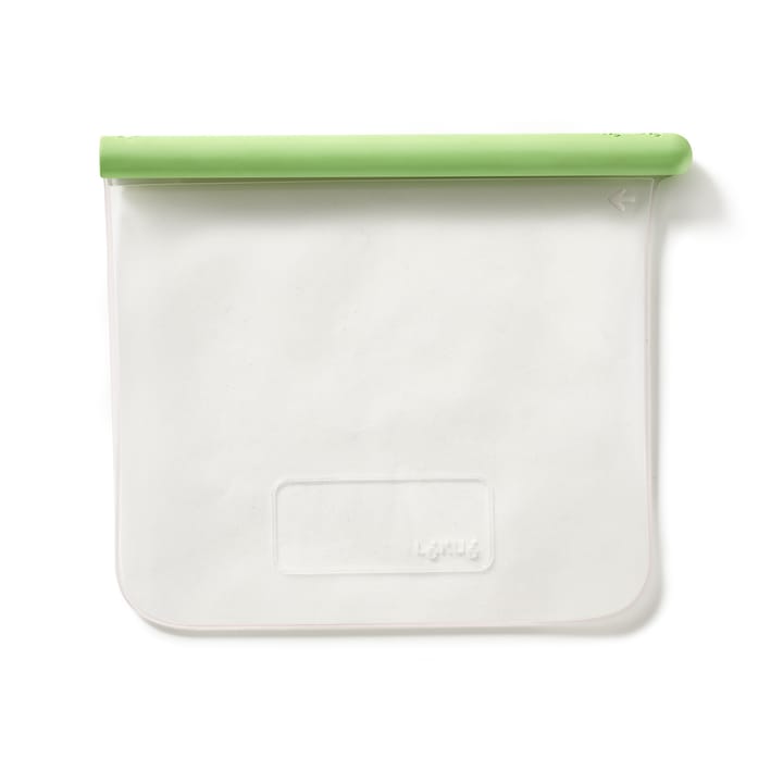 Bolsa plana reutilizable Lékué verde L - M - Lékué