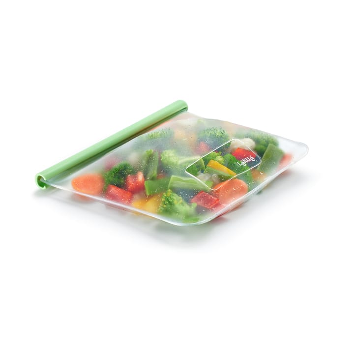 Bolsa plana reutilizable Lékué verde L, M Lékué