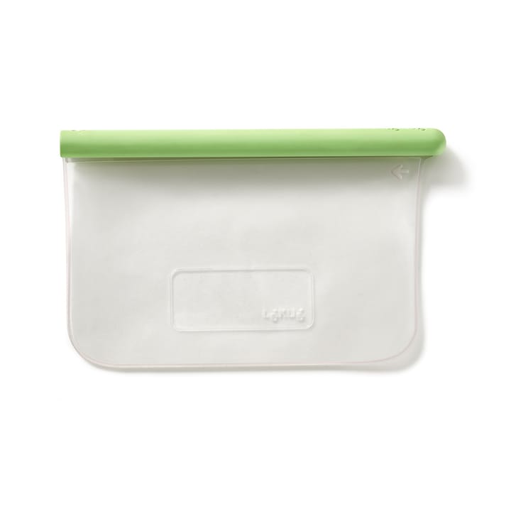 Bolsa plana reutilizable Lékué verde L - S - Lékué