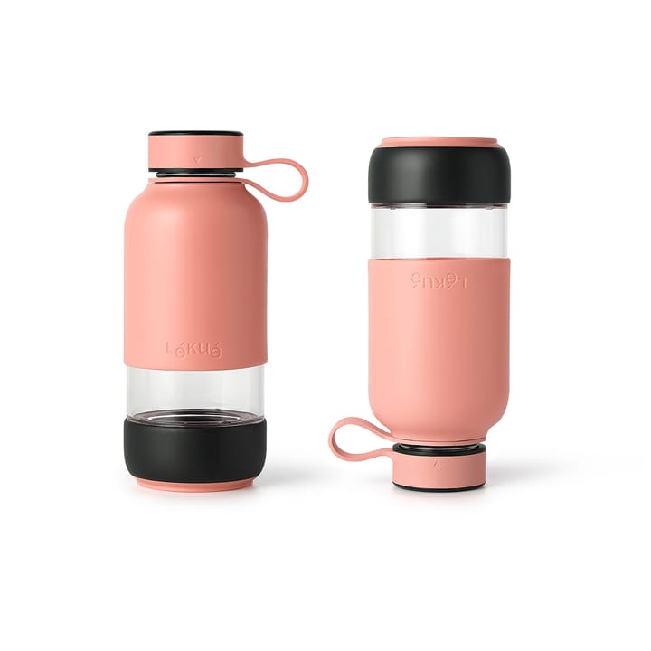 Botella To Go Lékué 600 ml, Coral Lékué