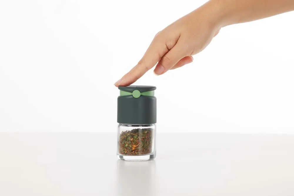 Contenedor de especias Lékué con tapa dosificadora., Gris Lékué