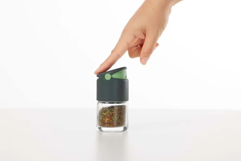 Contenedor de especias Lékué con tapa dosificadora., Gris Lékué
