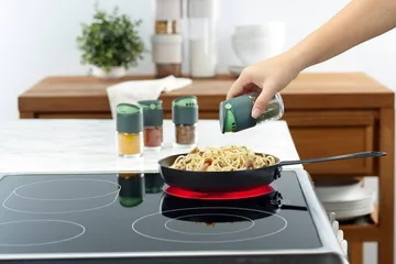 Contenedor de especias Lékué con tapa dosificadora. - Gris - Lékué