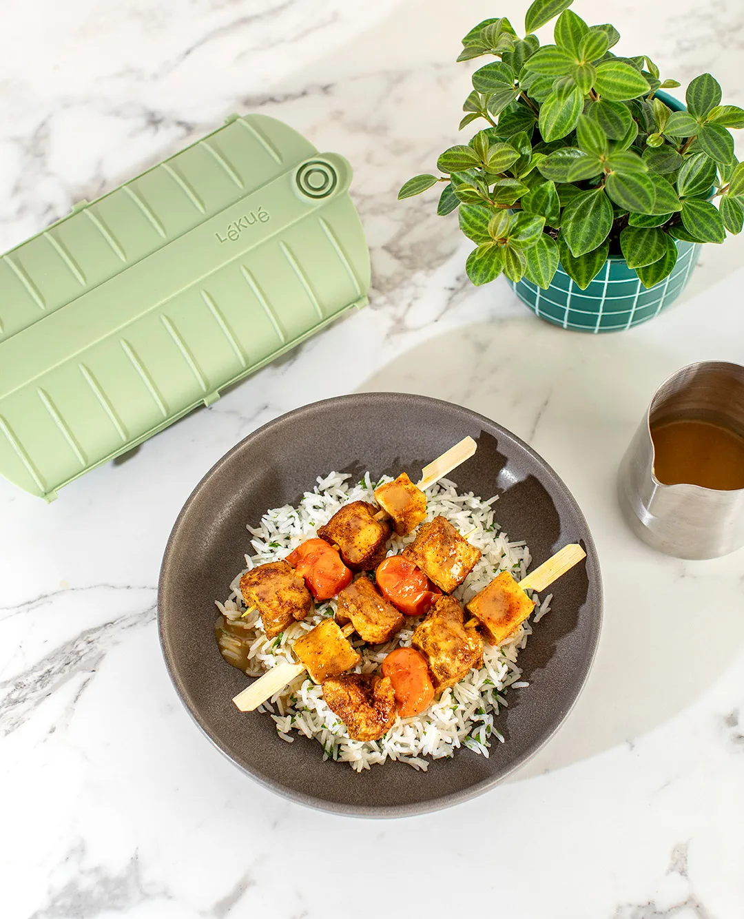 Estuche de vapor Lékué , Verde, 2-pack Lékué