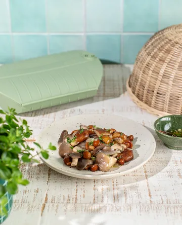 Estuche de vapor Lékué  - Verde, con bandeja, 4-pack - Lékué