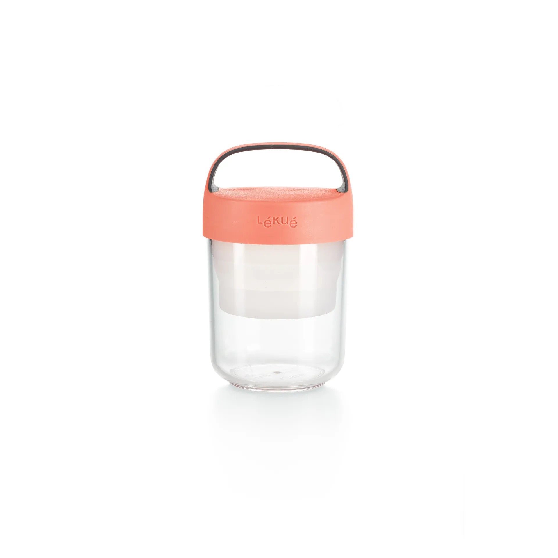Jar To Go Lékué 400 ml, Coral Lékué