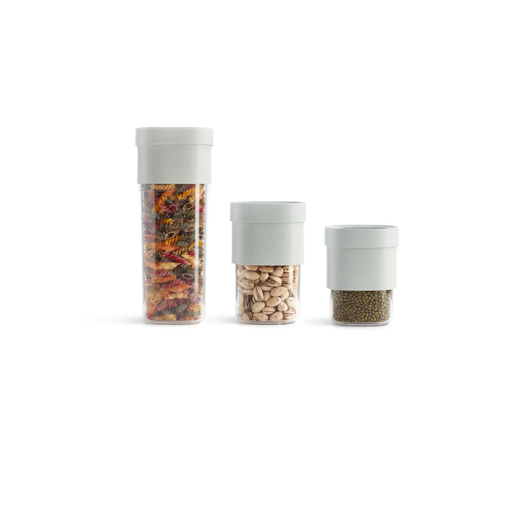 Kit de almacenamiento flip Lékué 5 piezas, Verde Lékué