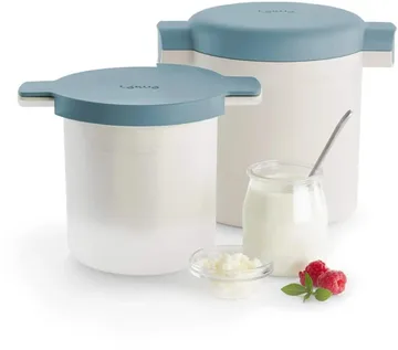 Kit para hacer kéfir y yogur Lékué - Azul - Lékué