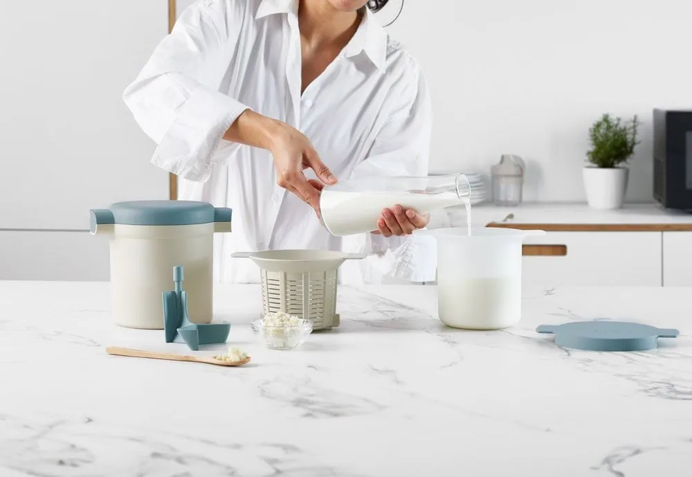 Kit para hacer kéfir y yogur Lékué, Azul Lékué