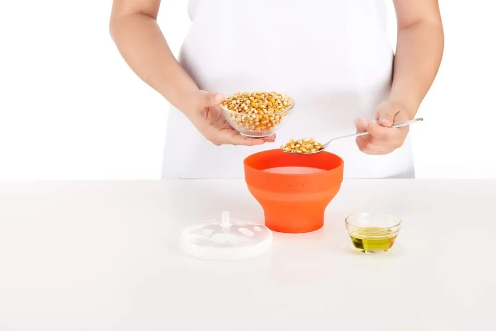 Microwave Pop Corn Lékué 2 uds, Rojo Lékué