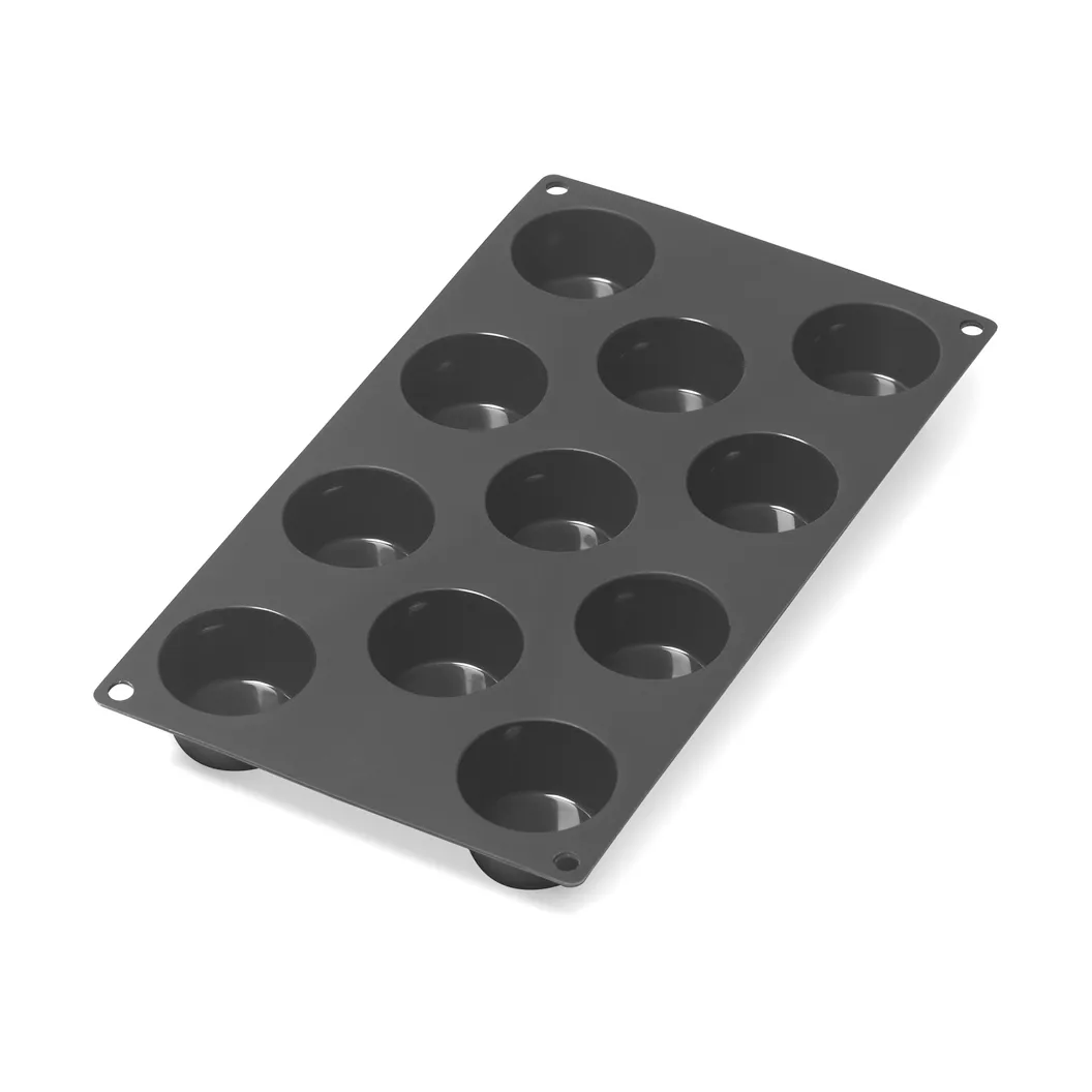 Molde mini muffins de silicona Lékué 11 cav., Negro Lékué