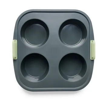 Molde para muffins para Air fryer Lékué, 4 uds. - Gris - Lékué