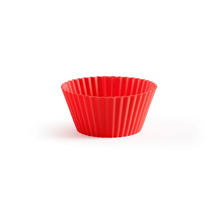 Moldes magdalenas silicona Lékué 12-pack, Rojo Lékué