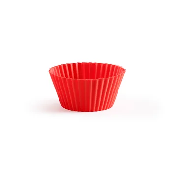 Moldes magdalenas silicona Lékué 6-pack - Rojo - Lékué