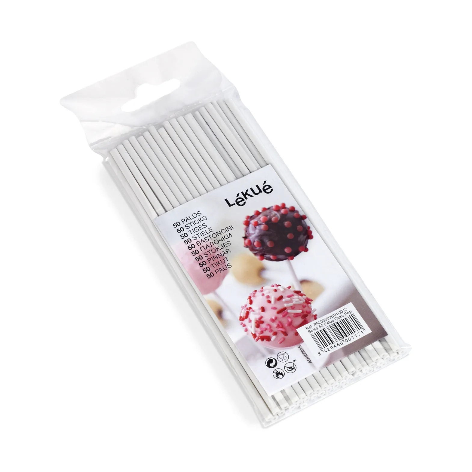 Palos cake pops Lékué 50-pack, Blanco Lékué