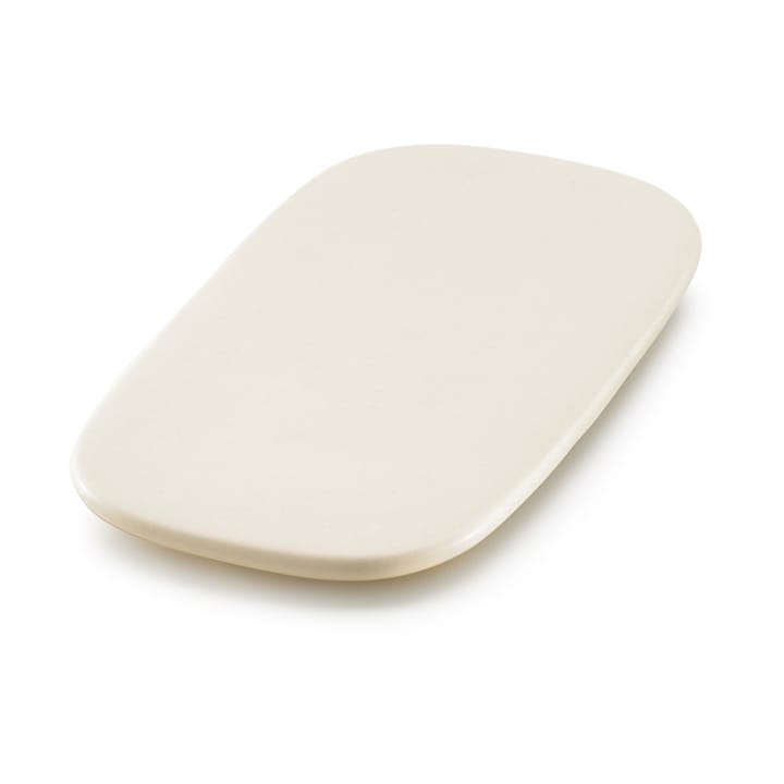 Plato de cerámica rectangular Lékué 24 cm - Blanco - Lékué
