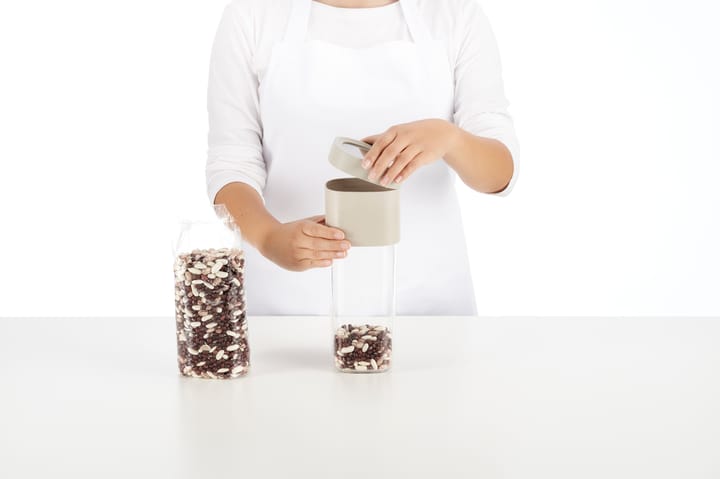 Recipiente de almacenamiento L flip Lékué, Beige Lékué