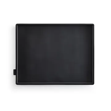 Salvabandejas antiderrame Lékué de silicona 40x30 cm - Negro - Lékué