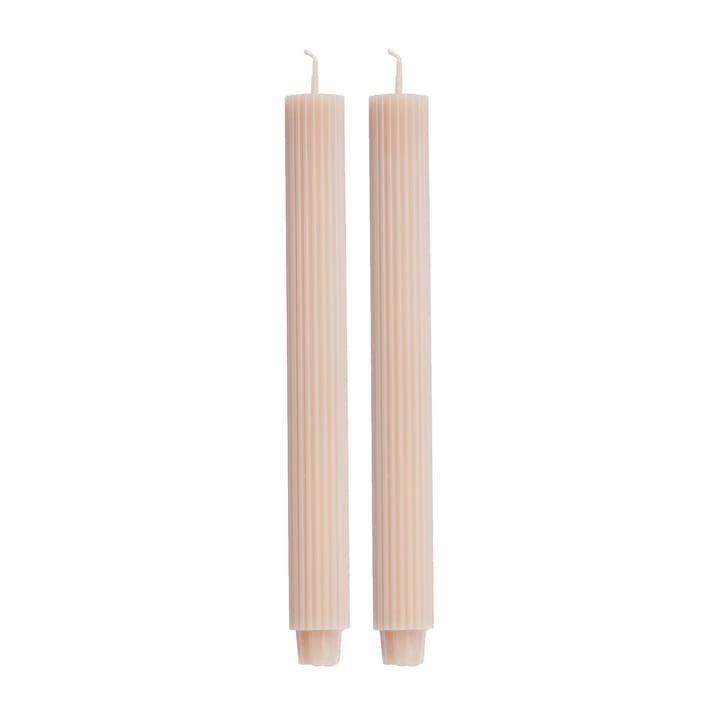 2 Velas Ribbat 25 cm - bark - Lene Bjerre