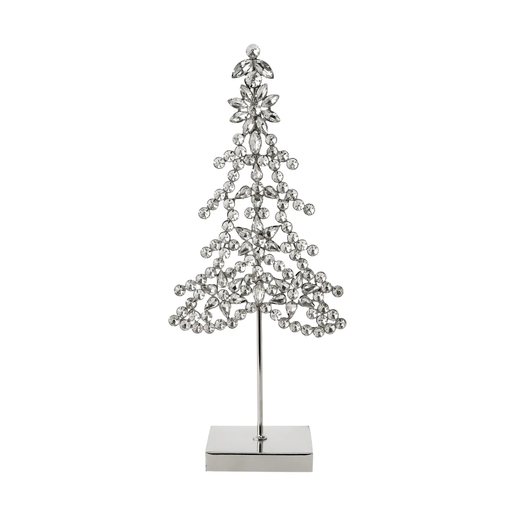 Ada tree detalle decorativo, Plateado, 14x8x32 cm Lene Bjerre