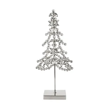 Ada tree detalle decorativo - Plateado, 14x8x32 cm - Lene Bjerre