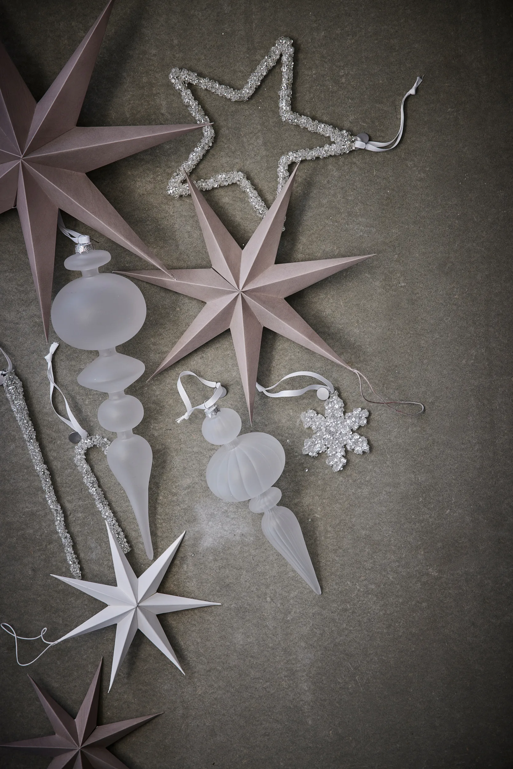 Adorno navideño Cristelle 13,5 cm, Blanco Lene Bjerre