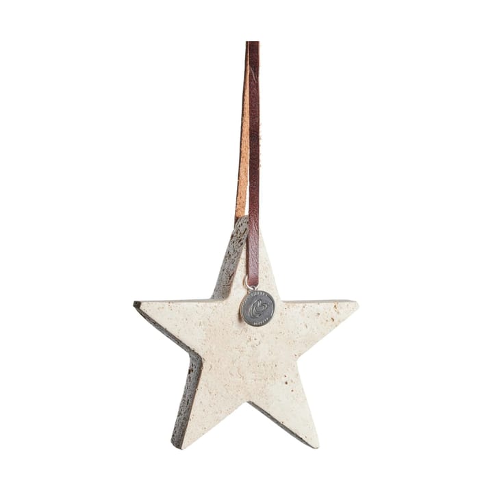 Adorno navideño estrella Elina 10 cm, Lino Lene Bjerre