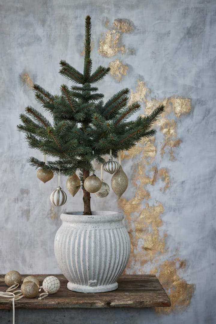 Adorno navideño Glitteria 17 cm, Dorado claro Lene Bjerre
