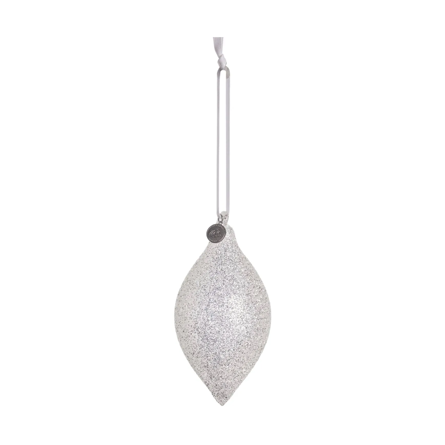 Adorno navideño Glitteria 17 cm, Plata Lene Bjerre