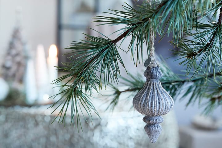 Adorno navideño Norille 16 cm, Gris oscuro Lene Bjerre