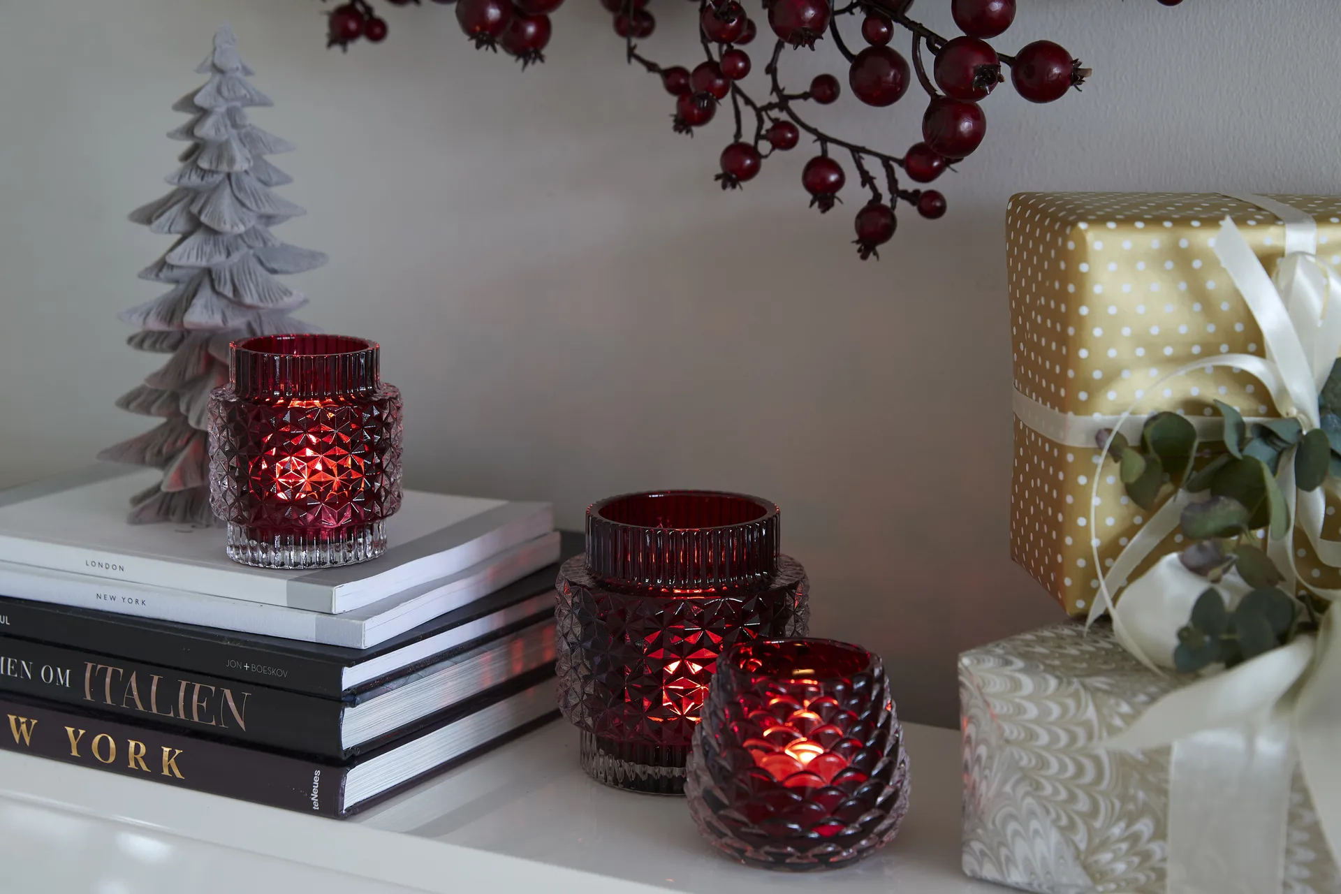 Adorno Serafina árbol de navidad 20 cm, lino Lene Bjerre