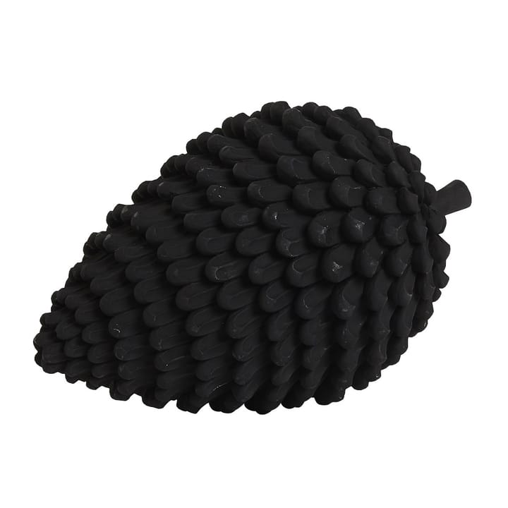 Adorno Serafina piña tumbada 16 cm, negro Lene Bjerre