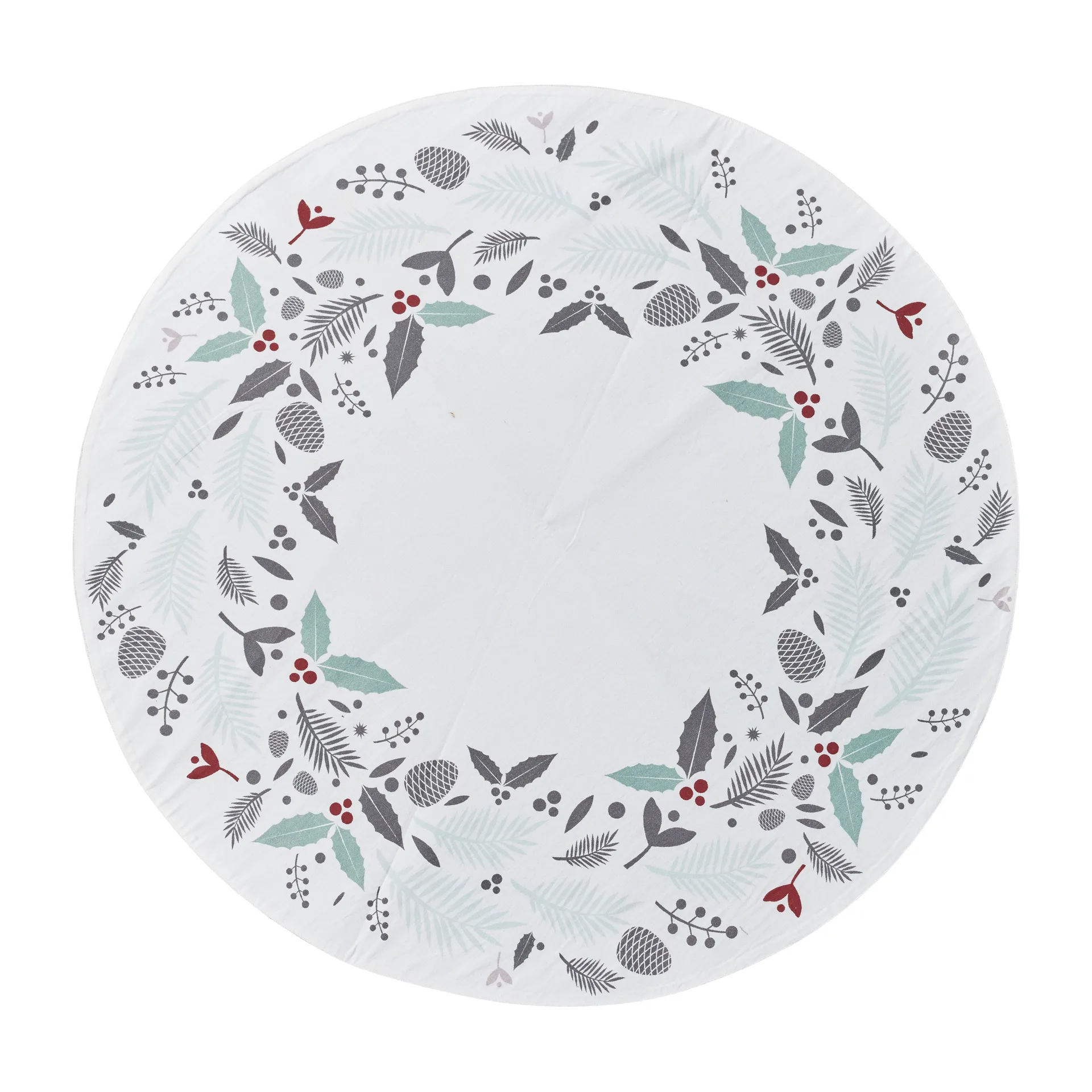 Alfombra árbol de navidad Cristivia Ø110 cm, white-multi Lene Bjerre