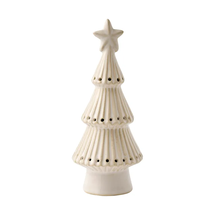 Árbol LED decorativo Mythel - Blanco, 7x7xH17,2 cm - Lene Bjerre