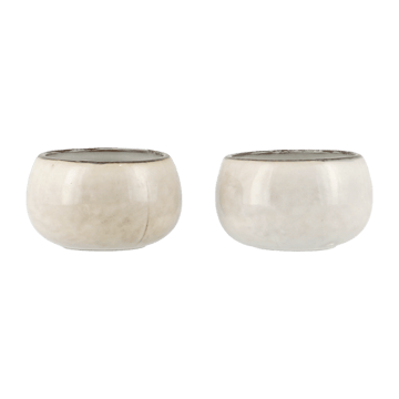Bol Amera white sands - Ø8 cm - Lene Bjerre