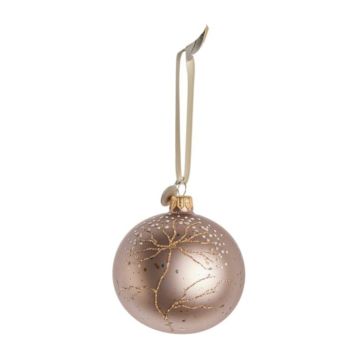 Bola de navidad Cadelia Árbol Ø8 cm - powder-light gold - Lene Bjerre