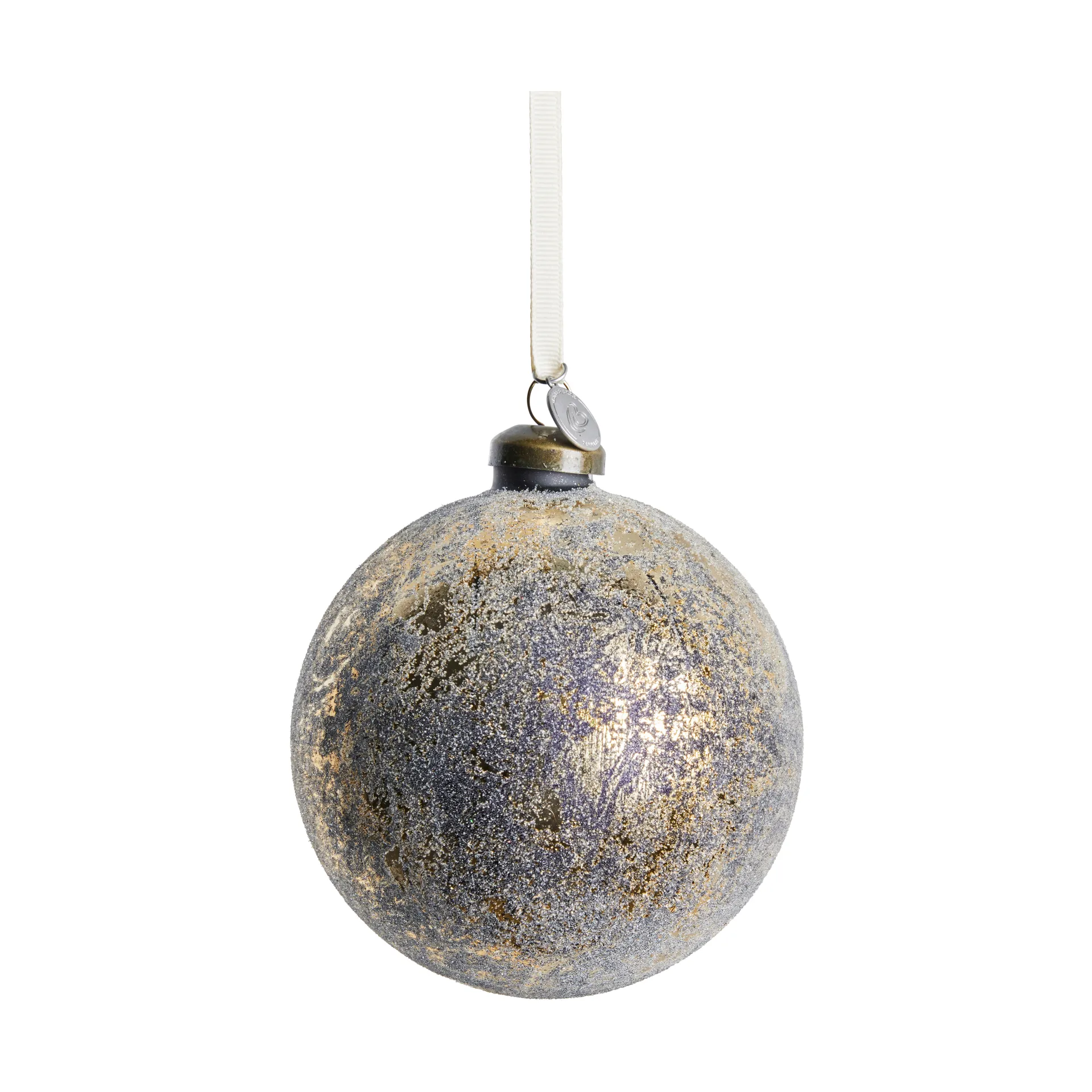 Bola de Navidad Clearena Ø10 cm, Azul oscuro-dorado Lene Bjerre
