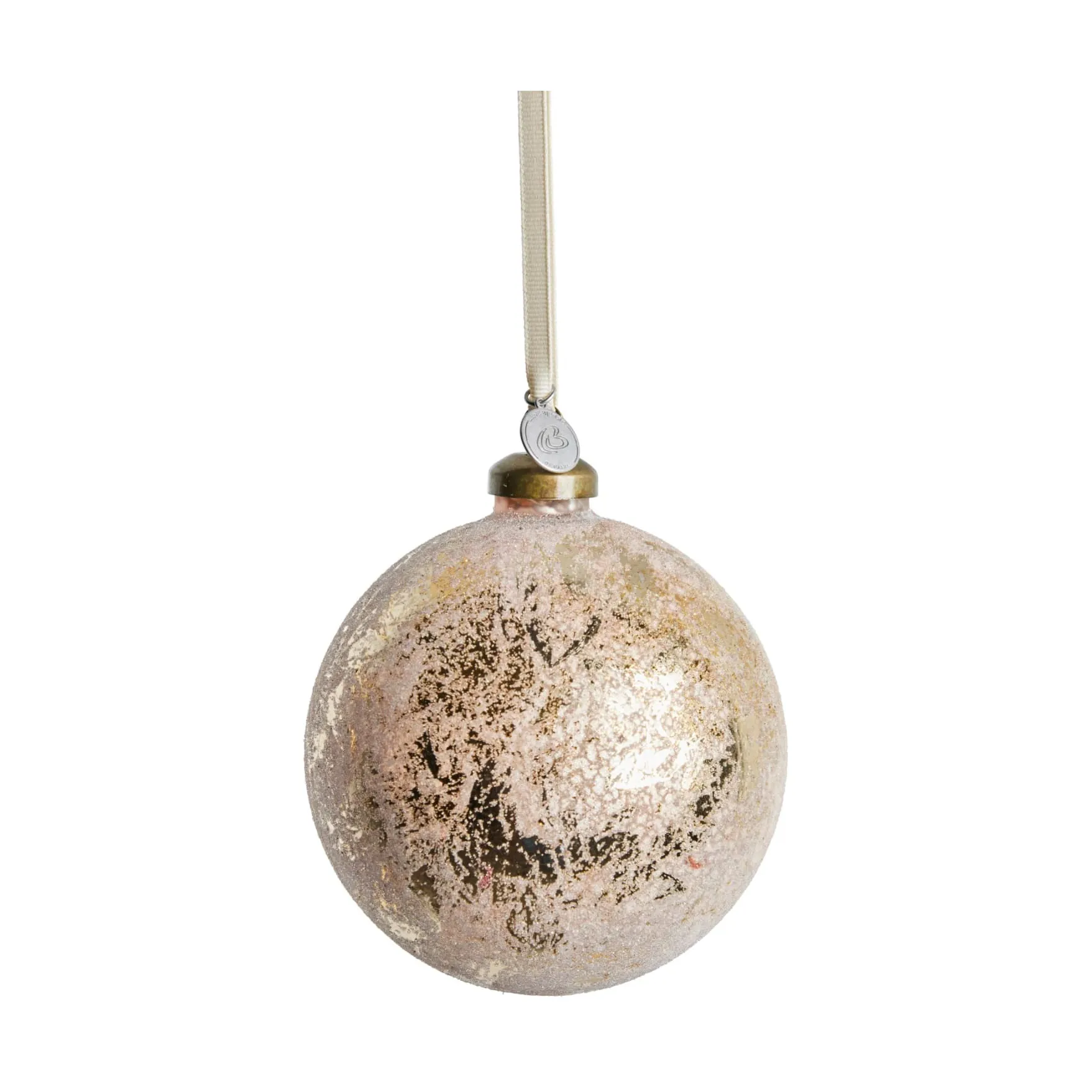 Bola de Navidad Clearena Ø10 cm, Rose-gold Lene Bjerre