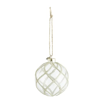 Bola de navidad Merya Ø10 cm - transparente-oro - Lene Bjerre