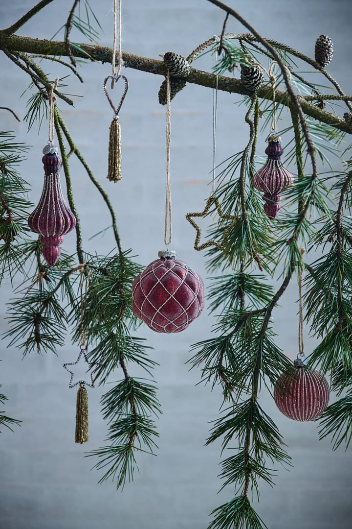 Bola de Navidad Norille Ø11 cm, Granada, acanalado Lene Bjerre