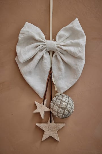 Bola de Navidad Norille Ø11 cm - Marrón antiguo, redes - Lene Bjerre