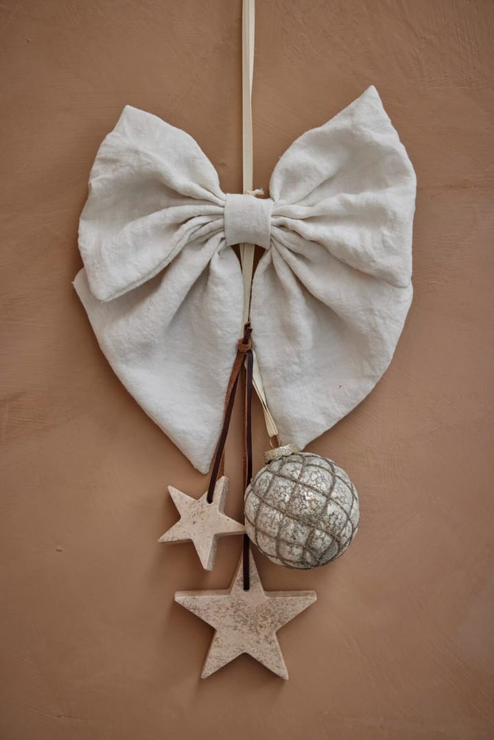 Bola de Navidad Norille Ø11 cm, Marrón antiguo, redes Lene Bjerre