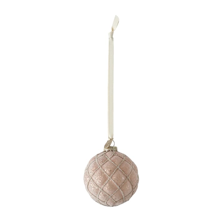 Bola de navidad Norille a cuadros Ø8 cm - Powder - Lene Bjerre
